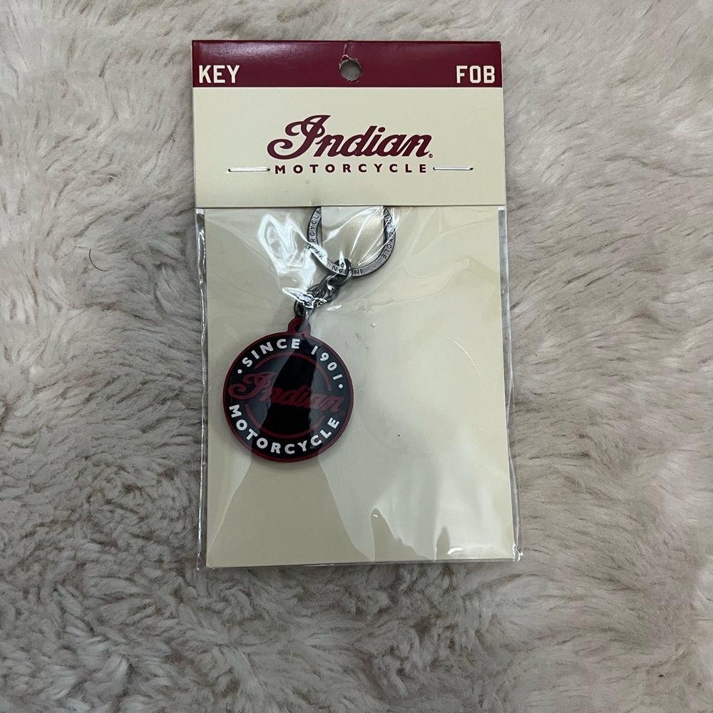 Indian Motorcycle Key Fob Chain NWT